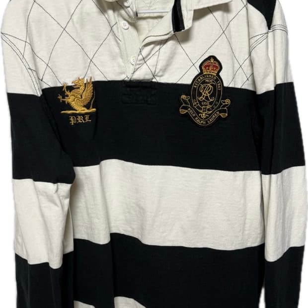 (L) 폴로 랄프로렌 럭비티 치프키프 빈티지