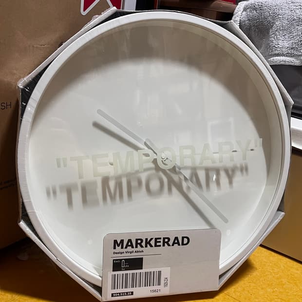 버질 아블로 x 이케아 마르케라드 시계