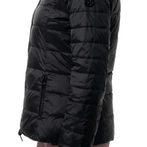 아르마니진 블랙 경량패딩 M사이즈