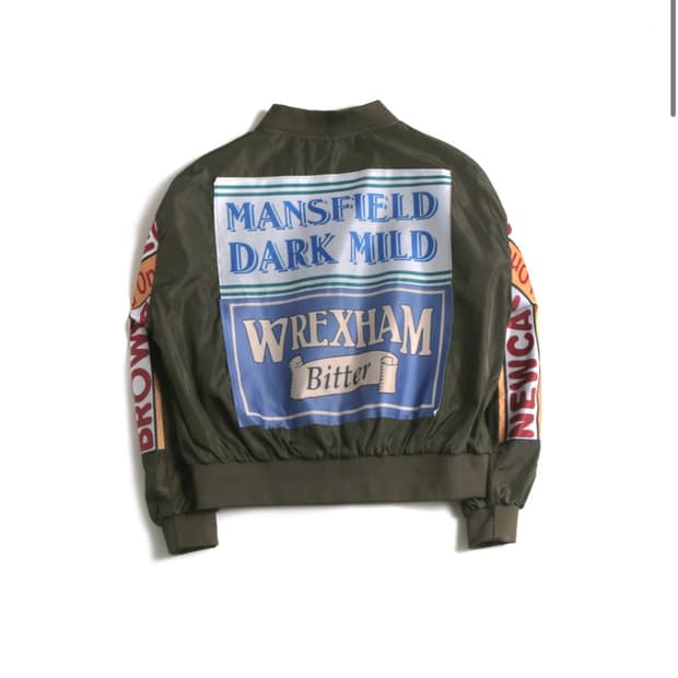 Dark Mild Back Printed MA-1 Jacket