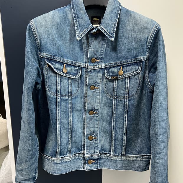 택포35) RRL 더블알엘 Lot.271 리랜드 트러커 데님자켓 S