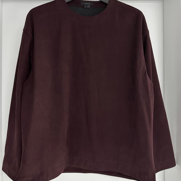 [질스튜어트] 남성 스웨이드 지퍼 셔츠 / 엑셀라지퍼 사용