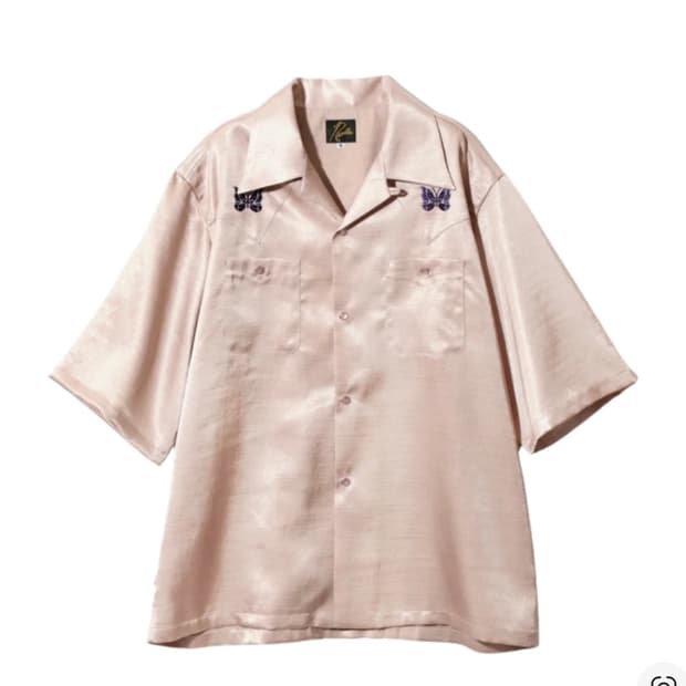 Needles 니들스 카우보이 셔츠 핑크