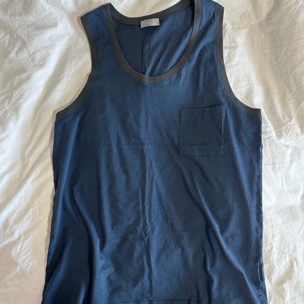 Dior homme SS05 trim tank top