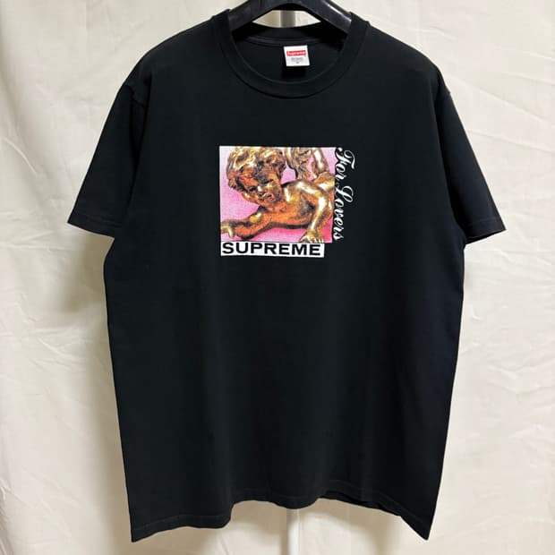 슈프림 20SS 러버스 반팔티 / 블랙, M