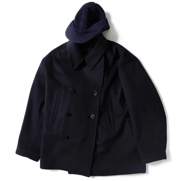 토마스모어 피코트 네이비 m