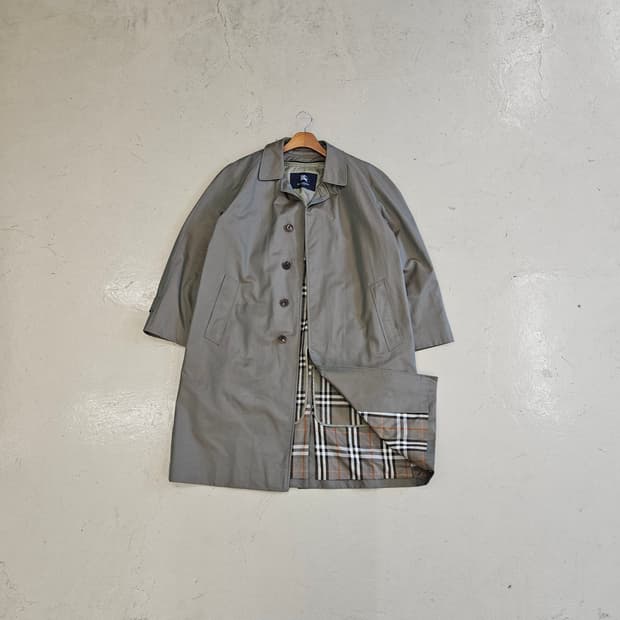 90's BURBERRY 빈티지 버버리 트렌치코트 싱글코트 L~XL
