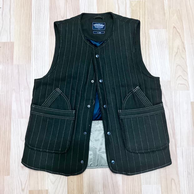 (XL) 프리즘웍스 퀄티드 트윌 베스트 카키