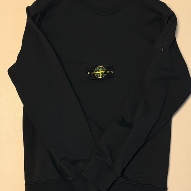 [XL] 스톤아일랜드 블랙 맨투맨