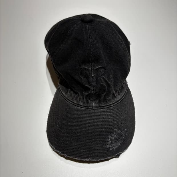 OS) vuja de 부자데 Kai Distressed PL Hat 볼캡