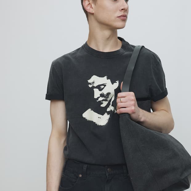 토니웩 PORTRAIT GARMENT DYED T-SHIRT_ FADED