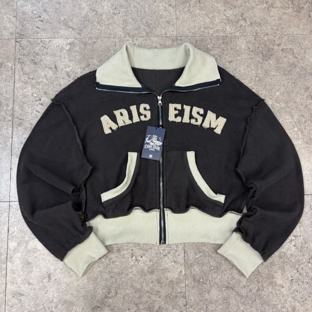 ariseism 크롭 집업 #csz341