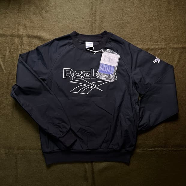 Reebok(일본판) 우븐 맨투맨 (실측확인)