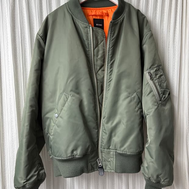 빔즈 ma-1 민트급 L사이즈