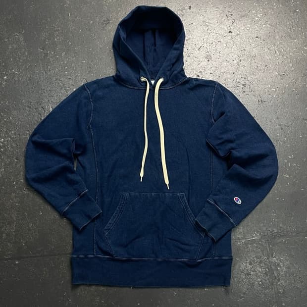 100 챔피언 리버스위브 후드티