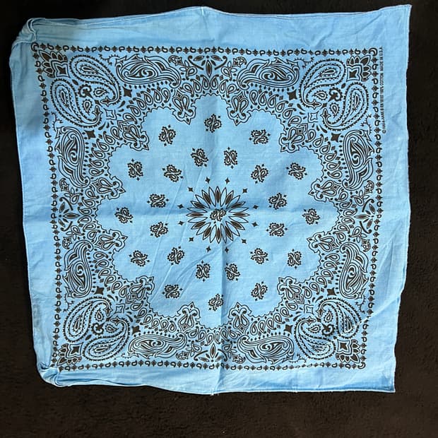 Grandmaison 하바행크 페이즐리 반다나 가방  