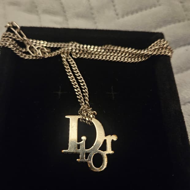 디올 Dior 오블리크 팬던트 목걸이 (정품)