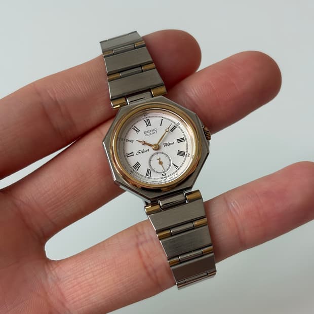 1980s Silverwave Ladies Quartz