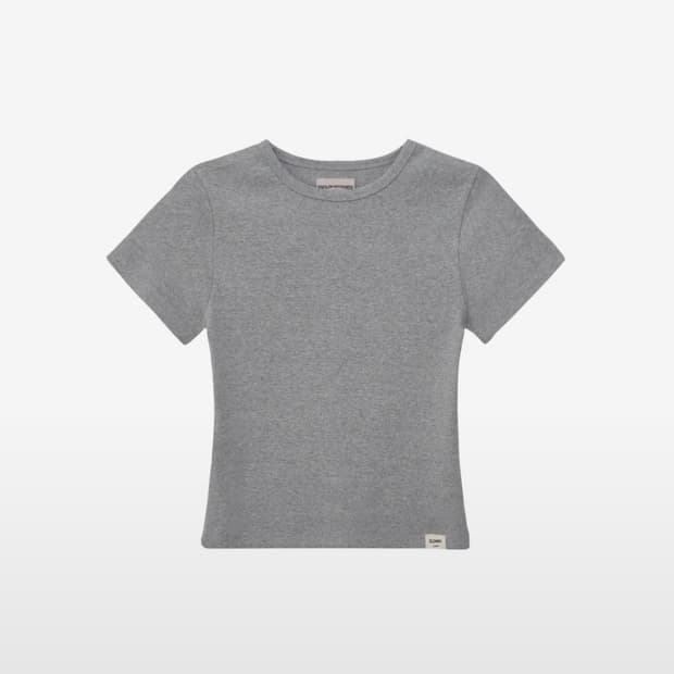 글로니 G BABY TEE (GRAY)