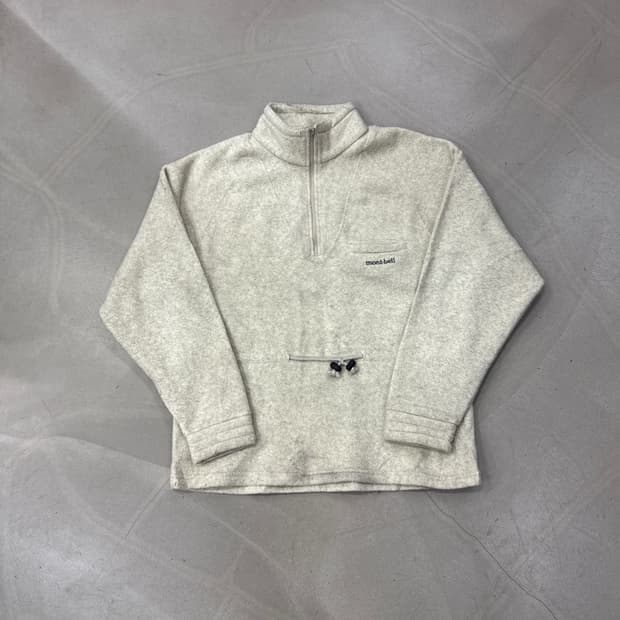 몽벨 플리스 반집업 L