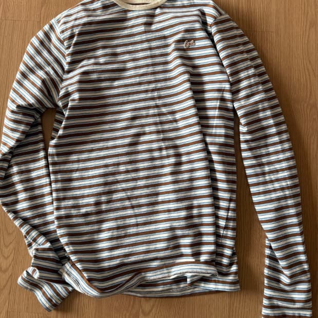 ERL 스트라이프 롱슬리브 L