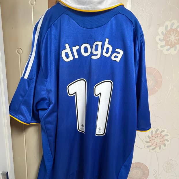 08-09 첼시 홈 유니폼 챔스 마킹