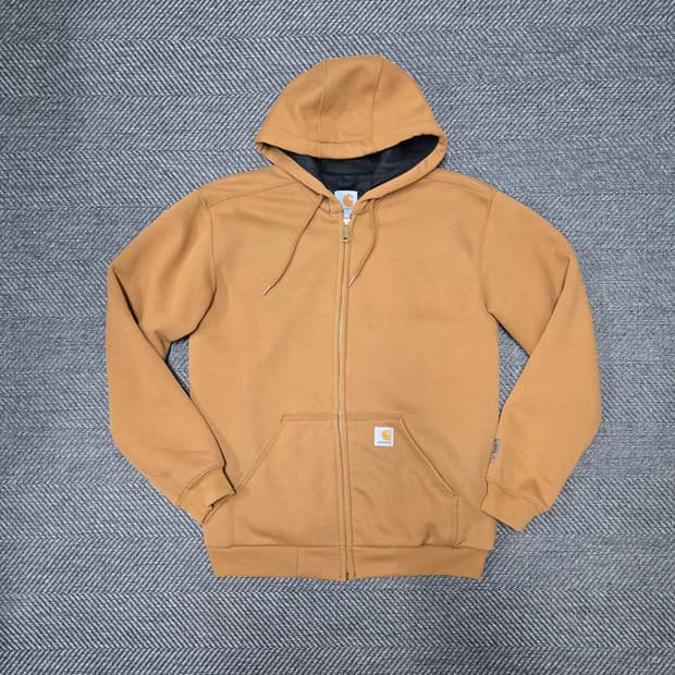 칼하트 공용 브라운 후드 집업