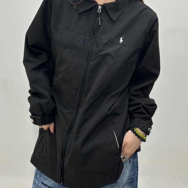 90s 올트스쿨 폴로블루종 라지