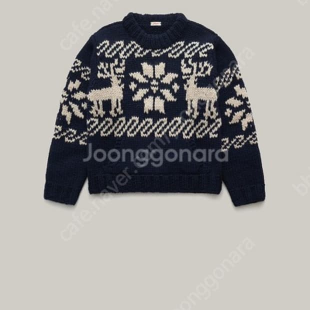 샵엠 노르딕 스웨터 새상품