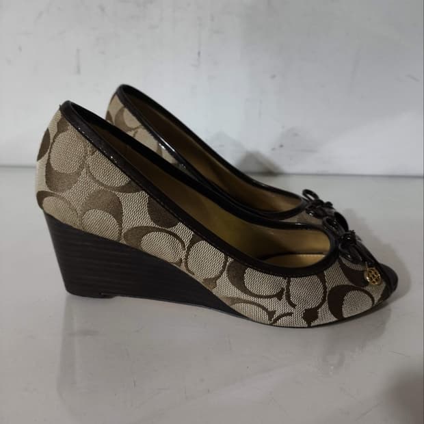 230mm 코치 웨지힐 구두