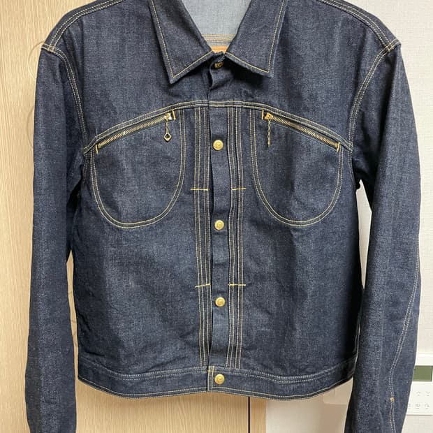 그루빈하이 데님자켓xl