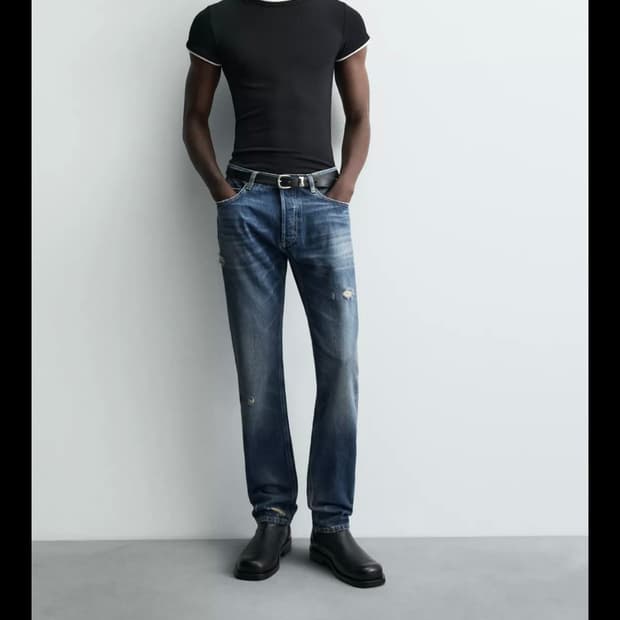 자라 슬림핏 데님 EUR 38 새상품