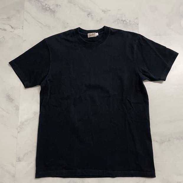 브론슨 논스탁 9oz USA Cotton 튜블라 티셔츠 블랙 XL
