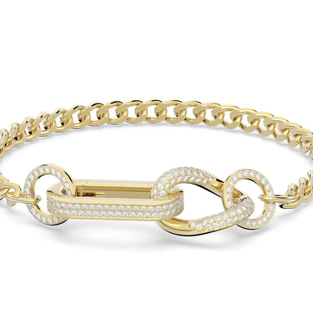 새제품)스와로브스키 XL 남녀공용 nct도영 팔찌 정품