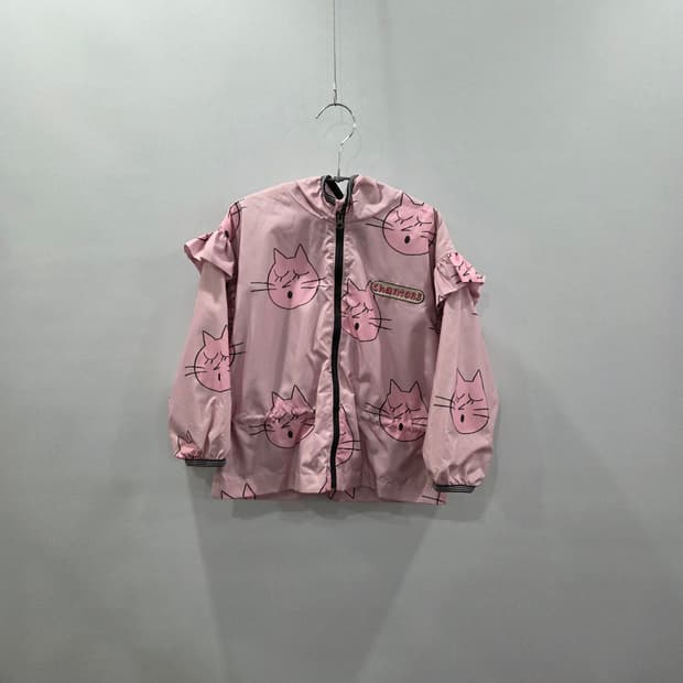 리미떼두두 여아 크롭 립스탑 바람막이 M 