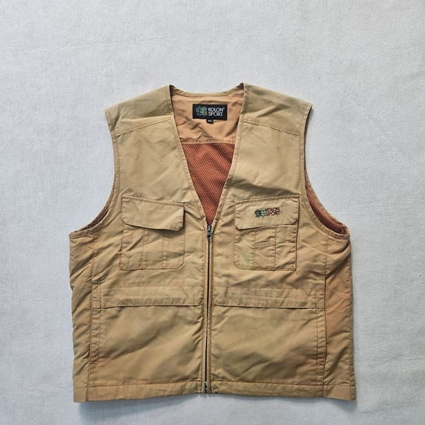 95 코오롱스포츠 멀티포켓 조끼 0316Y