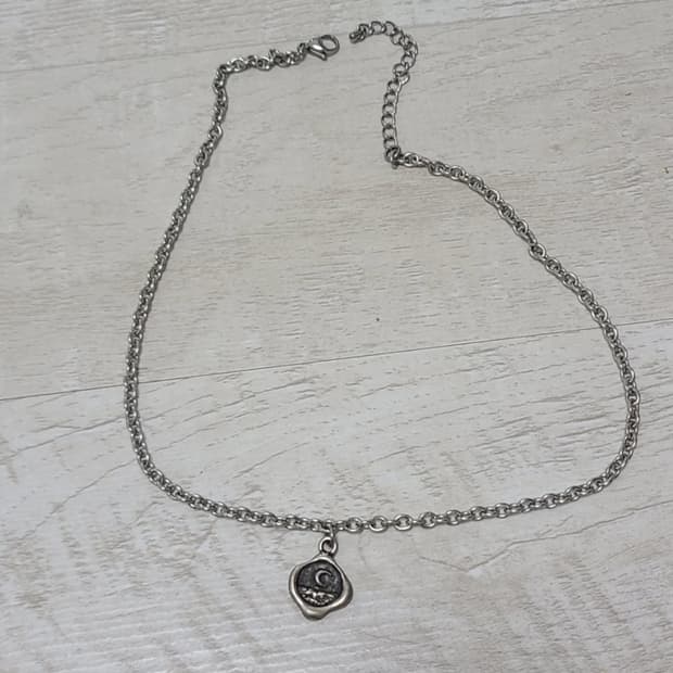 씰링 왁스 서지컬스틸 목걸이