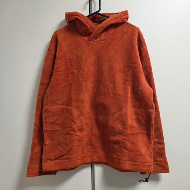 유니클로 플리스 후드 티셔츠 L(100)