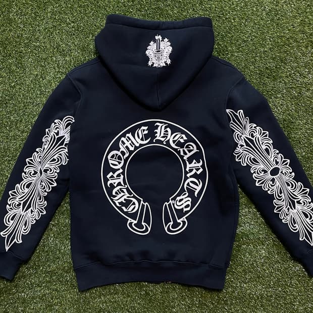 90s 올드 크롬하츠 헤비웨이트 후드 집업