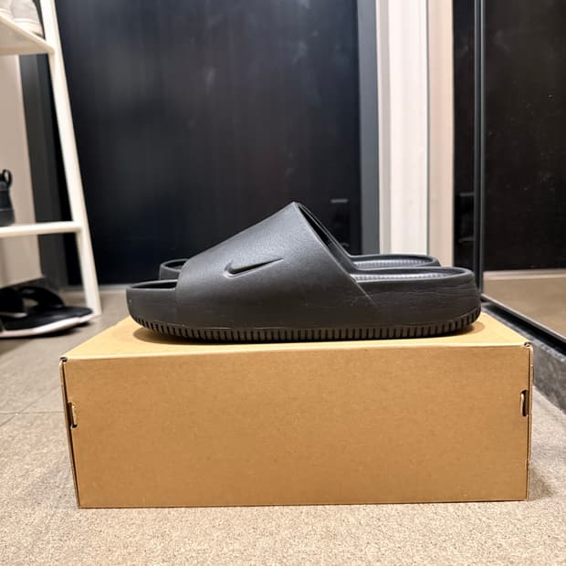 나이키 캄 슬라이드 블랙 290mm
