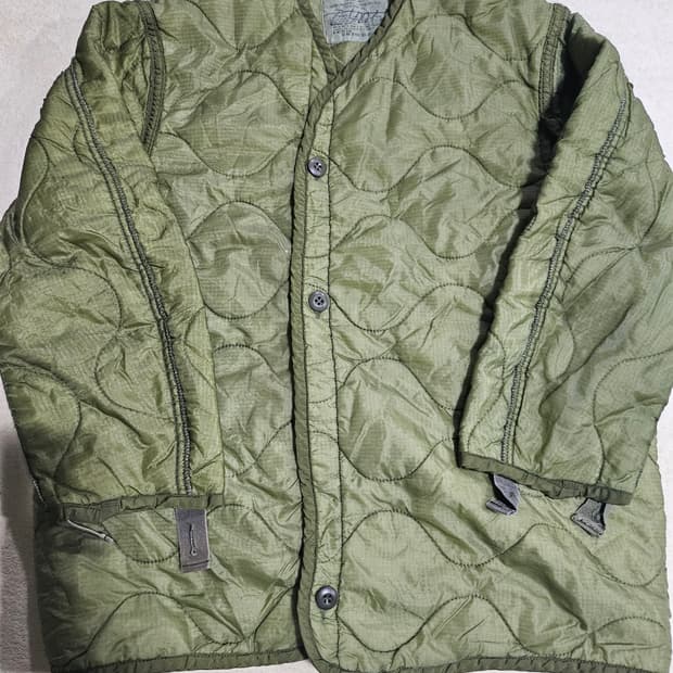 90s 미군오리지날 m65 필드자켓 라이너 스몰