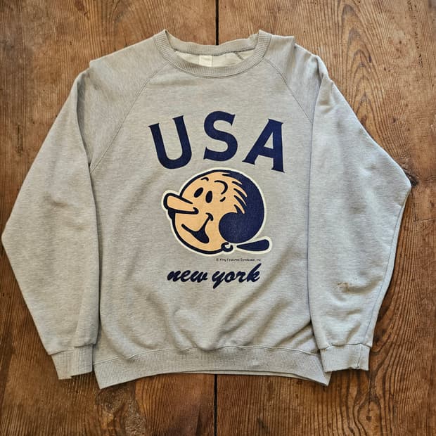 40s 50s 레어 빈티지 맨투맨