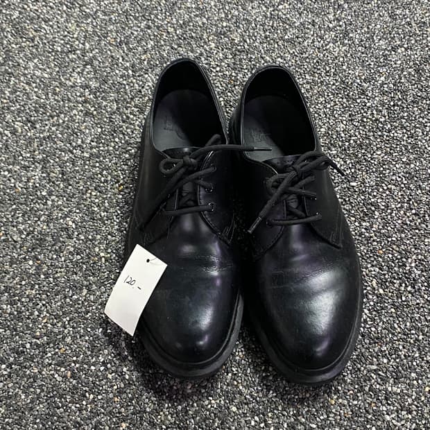 닥터마틴 1461 모노 블랙 스무스 레더 슈즈 B3871 