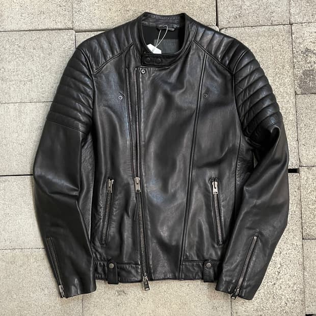올세인츠 재스퍼 바이커 레더 자켓