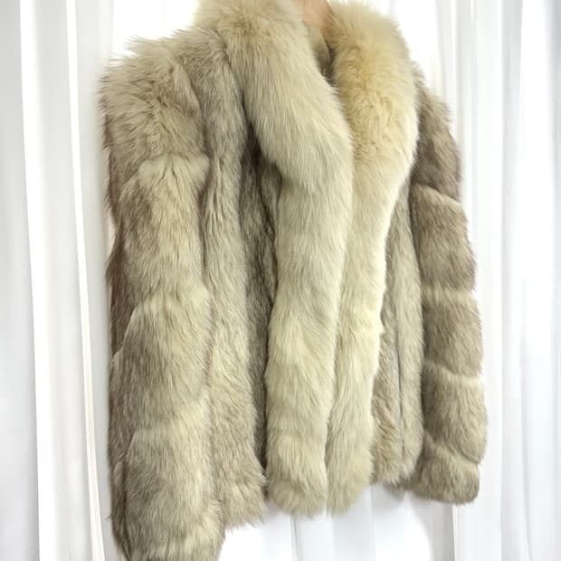 SAGA Fox fur jacket 사가폭스퍼자켓
