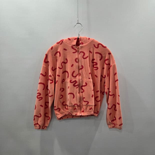 젤리멜로 키즈 하트패턴 후드집업 8/9Y 