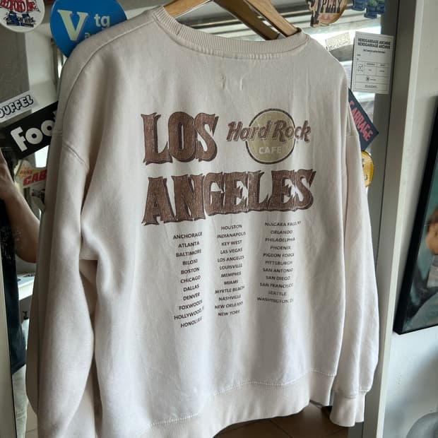 Hard rock cafe 하드락카페 LA 스웻셔츠