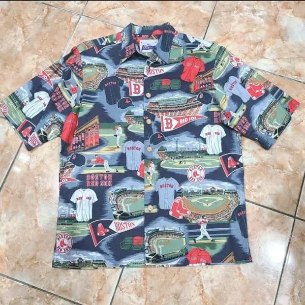 레인스푸너 REYN SPORTS 보스턴 레드삭스 코튼셔츠
