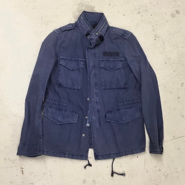 Beams Plus 잉크다잉 m65필드자켓