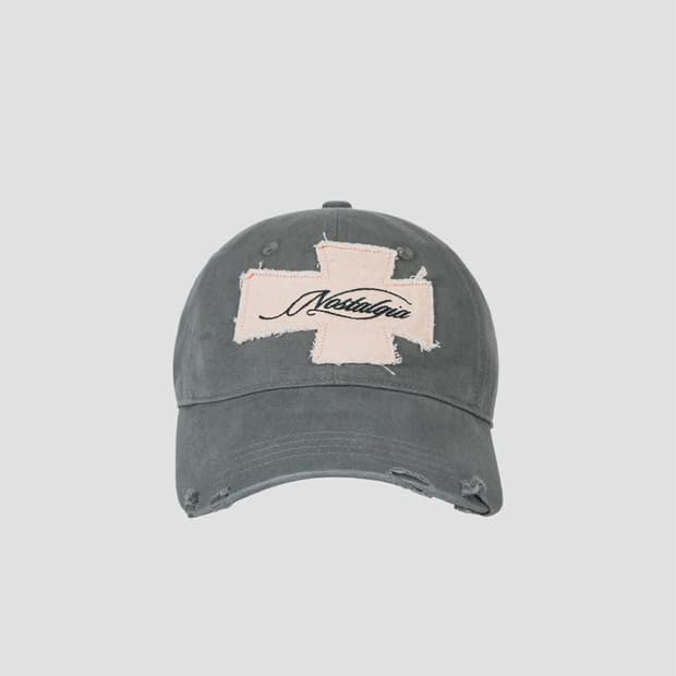 알키알카 디스트레스드 패치 볼캡 ALKI ALKA 캡 모자